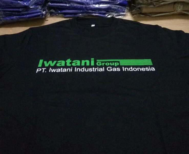 Kaos Cotton Combed Hitam