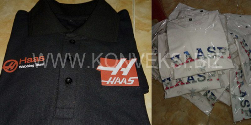 Kaos Polo Haas F1 Team