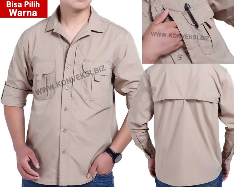 Kemeja Lapangan Desain Keren