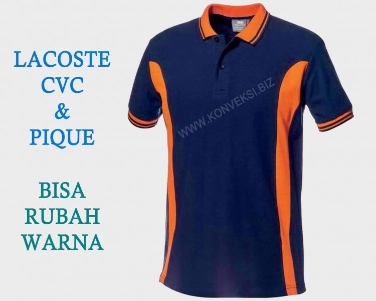 Kaos Kerah Orange Navi