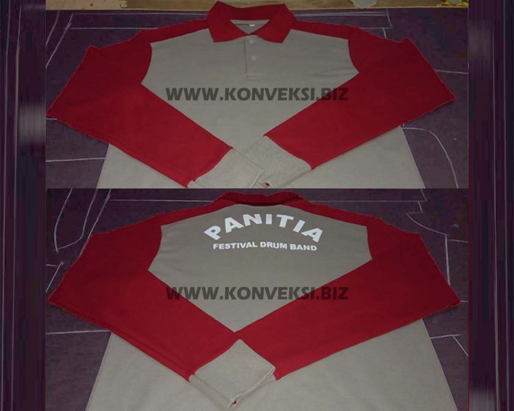 Kaos Raglan Marun Abu