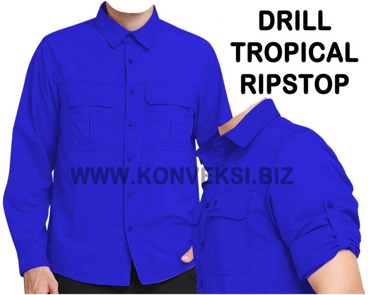 Baju PDL Biru
