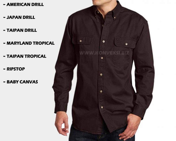 Kemeja Cokelat Kopi