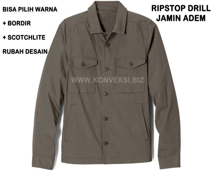 Jaket Kemeja Ripstop