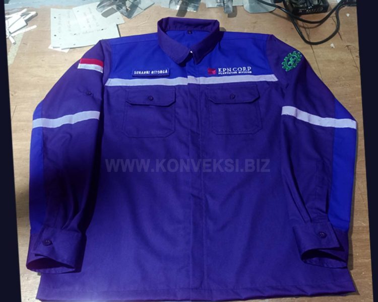 Baju Safety Lengan Panjang