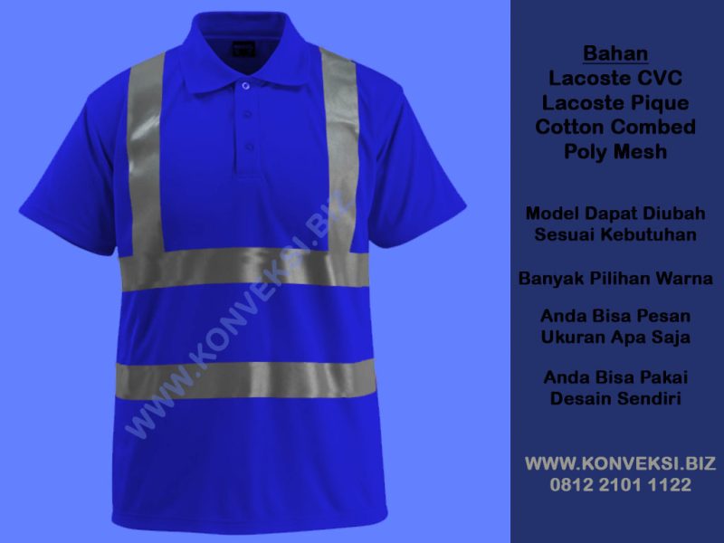 Kaos Lapangan Berkerah