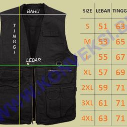 Vest Size Chart